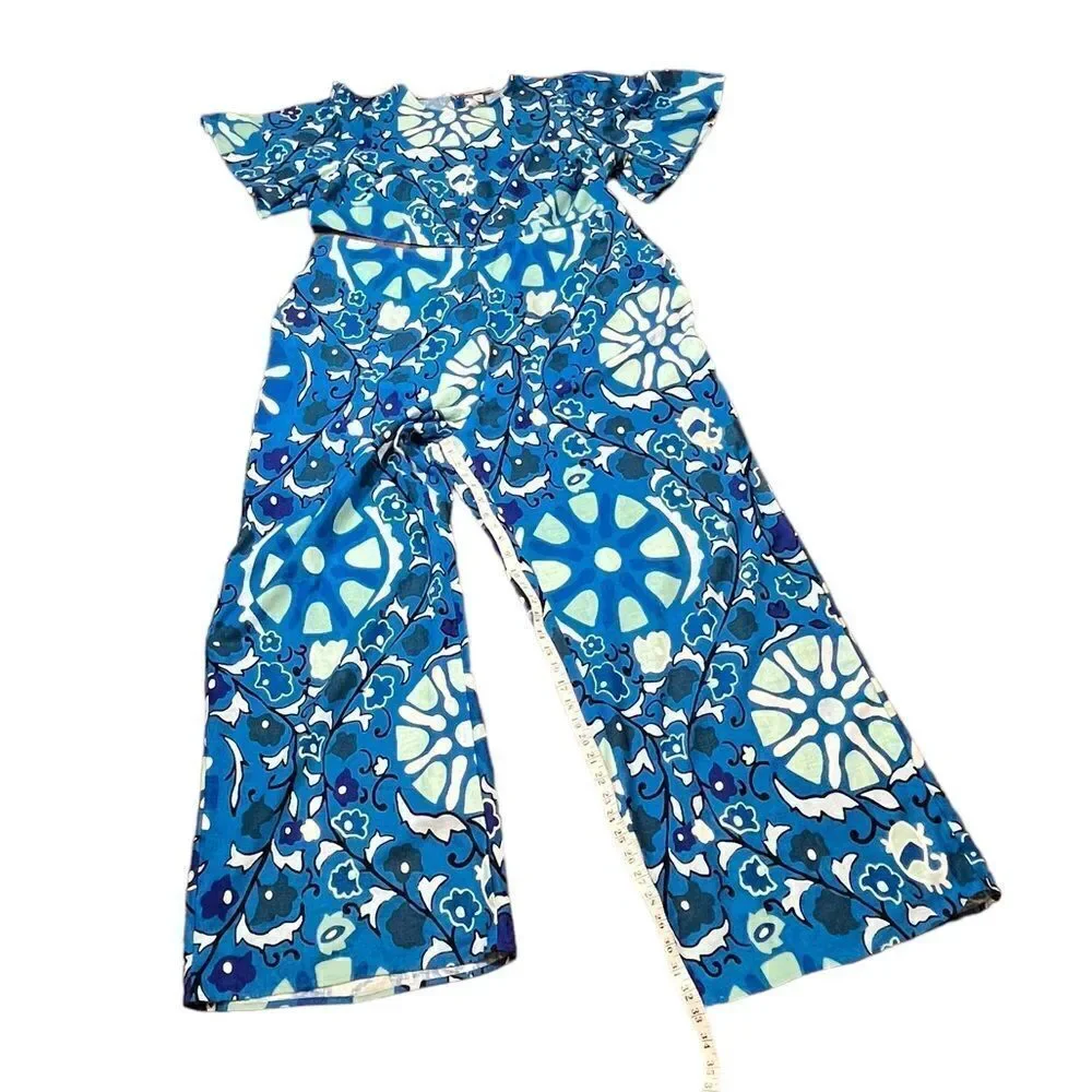 Rhode x Target Blue Zinnia Jumpsuit With Side Cutout,‎ Size 2X, NWT